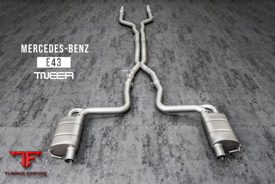 TNEER AMG E43 tailpipes