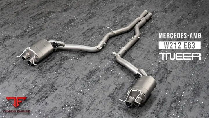 TNEER Mercedes-AMG E63 W212 M157 exhaust system
