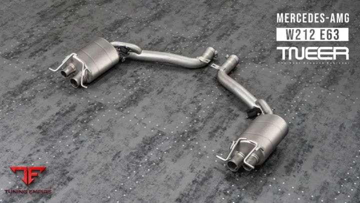 TNEER AMG E63 M157 tailpipes