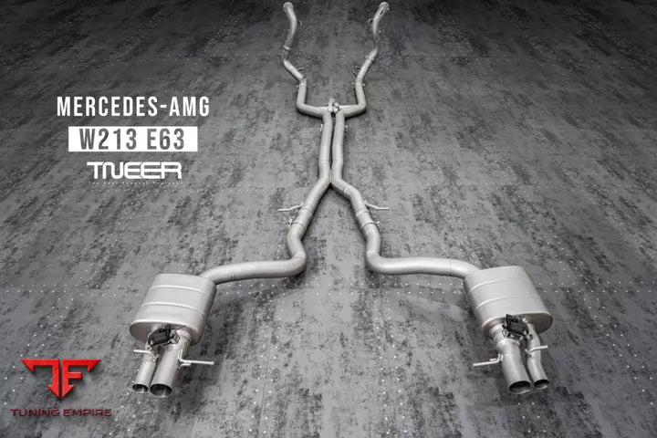 TNEER AMG E63 W213 tailpipes