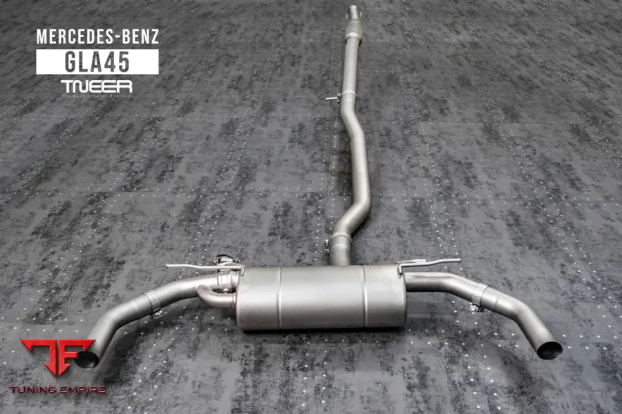 TNEER AMG GLA45 tailpipes