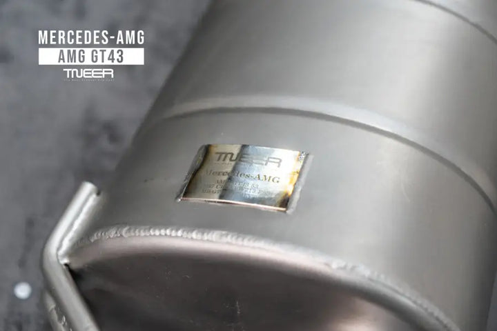 TNEER MERCEDES AMG GT43 EXHAUST SYSTEM