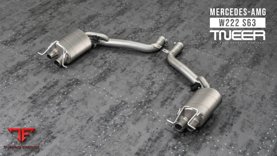 TNEER AMG S63 tailpipes