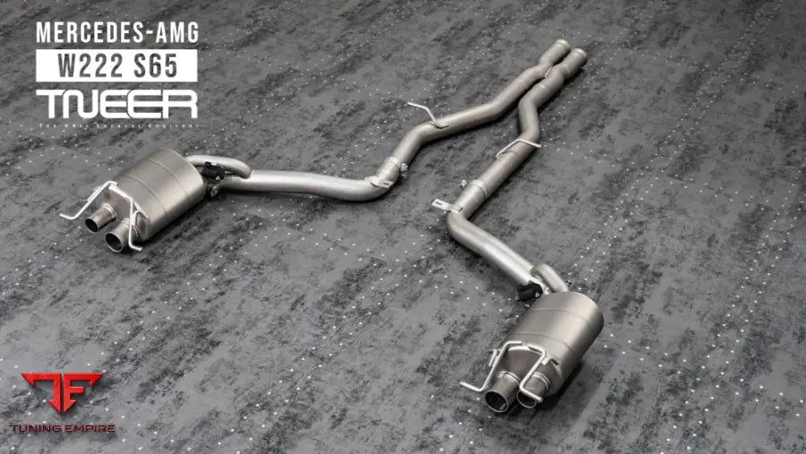TNEER Mercedes-AMG S65 W222 exhaust system