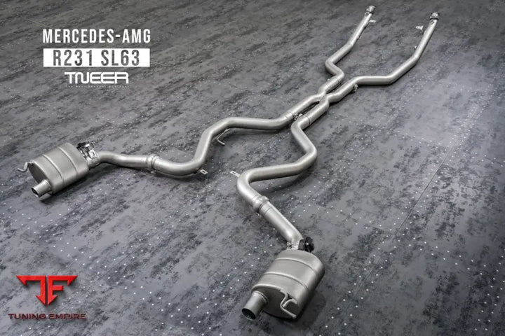 TNEER Mercedes-AMG SL63 R231 exhaust system