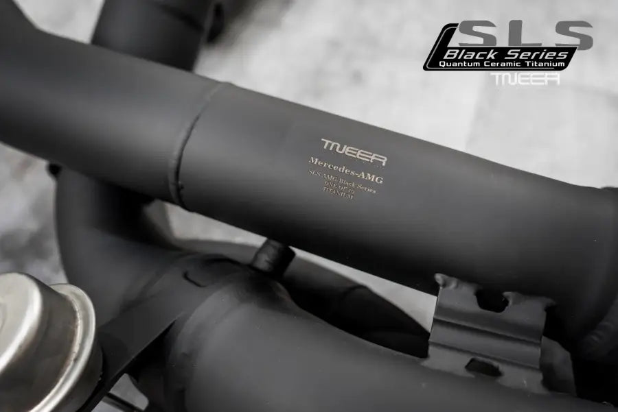TNEER MERCEDES AMG SLS BLACK SERIES QUANTUM CERAMIC TITANIUM EXHAUST SYSTEM