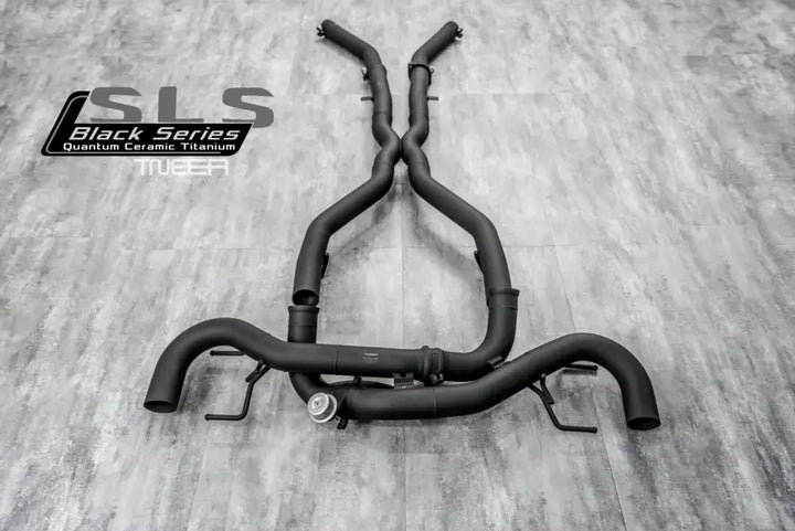 TNEER MERCEDES AMG SLS BLACK SERIES QUANTUM CERAMIC TITANIUM EXHAUST SYSTEM
