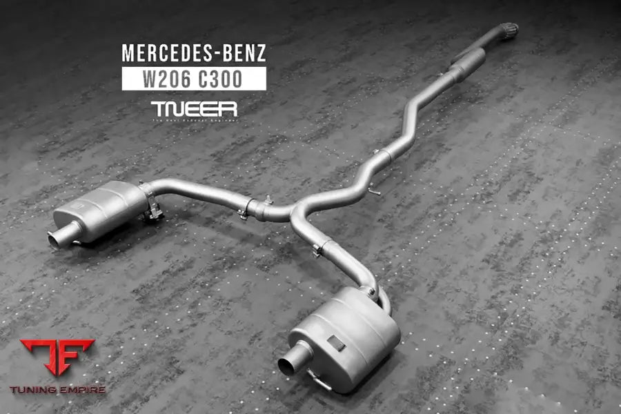 TNEER MERCEDES BENZ C CLASS W206 C300 EXHAUST SYSTEM