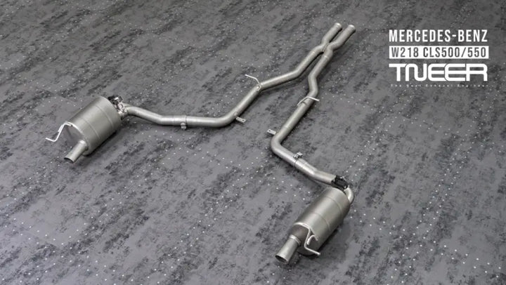 TNEER MERCEDES BENZ CLS CLASS C218 CLS500 / CLS550 EXHAUST SYSTEM