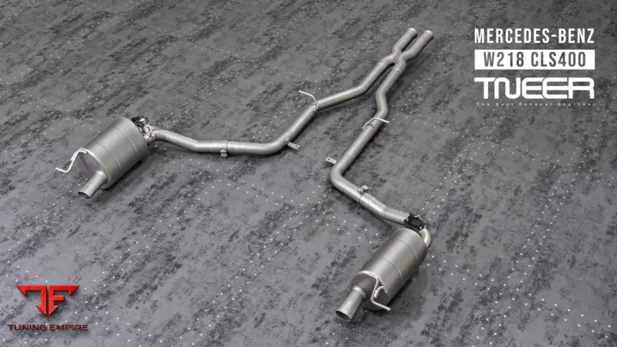 TNEER Mercedes CLS400 3.5 V6 exhaust system