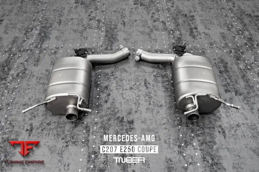 TNEER MERCEDES BENZ E CLASS C207 E350 COUPE / COUPE FACELIFT EXHAUST SYSTEM