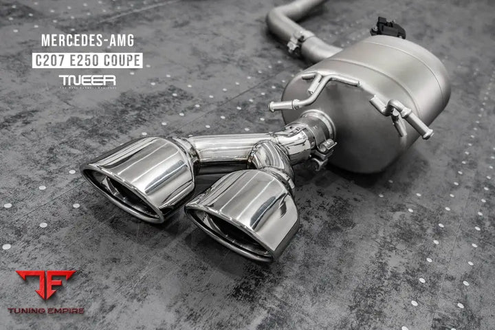 TNEER MERCEDES BENZ E CLASS C207 E350 COUPE / COUPE FACELIFT EXHAUST SYSTEM