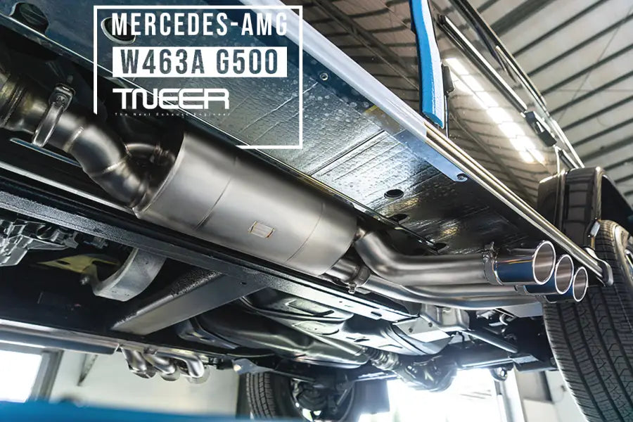 TNEER MERCEDES BENZ G-CLASS W463A G500 EXHAUST SYSTEM