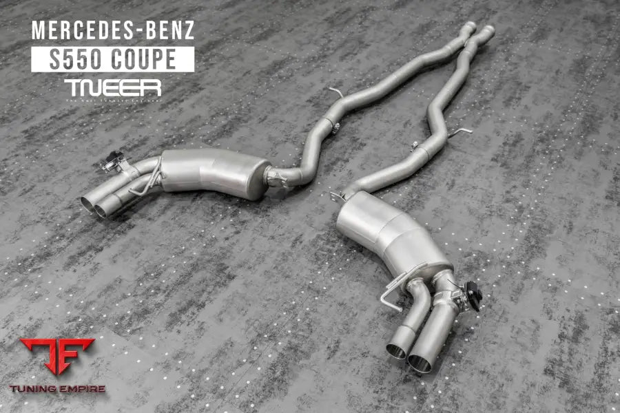 TNEER MERCEDES BENZ S CLASS C217 S550 COUPE EXHAUST SYSTEM