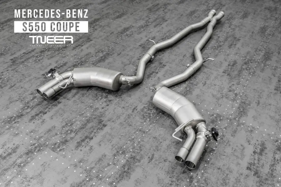 TNEER MERCEDES BENZ S CLASS C217 S550 COUPE EXHAUST SYSTEM
