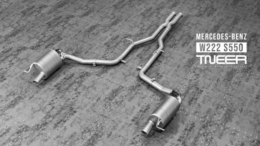 TNEER MERCEDES BENZ S CLASS W222 S500 / S550 EXHAUST SYSTEM