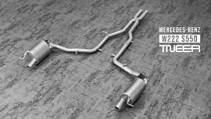 TNEER MERCEDES BENZ S CLASS W222 S500 / S550 EXHAUST SYSTEM
