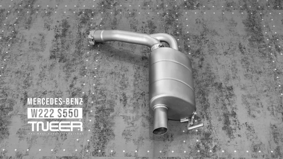 TNEER MERCEDES BENZ S CLASS W222 S500 / S550 EXHAUST SYSTEM