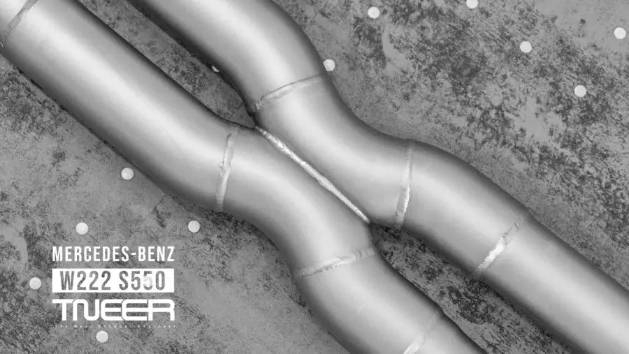 TNEER MERCEDES BENZ S CLASS W222 S500 / S550 EXHAUST SYSTEM