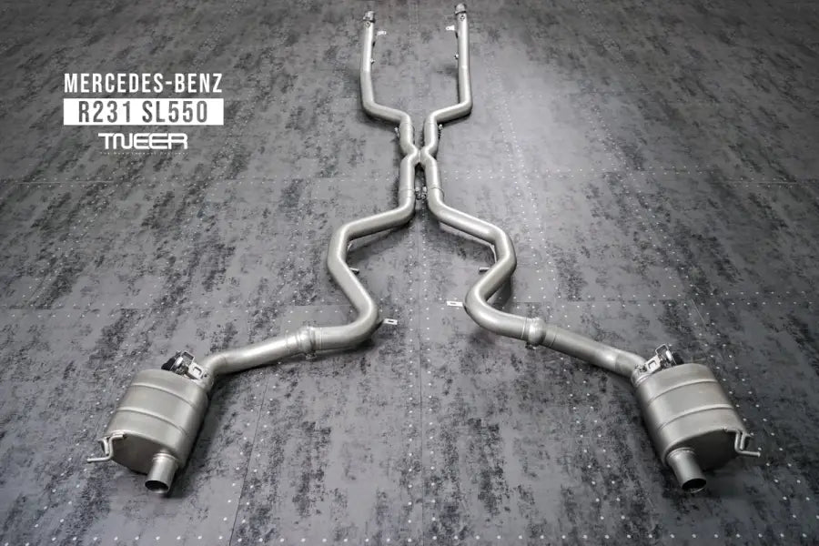 TNEER MERCEDES BENZ SL CLASS R231 SL500 / SL550 EXHAUST SYSTEM