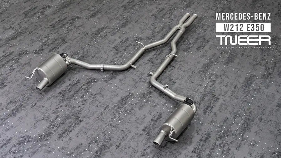 TNEER MERCEDES BENZ W212 E350 EXHAUST SYSTEM