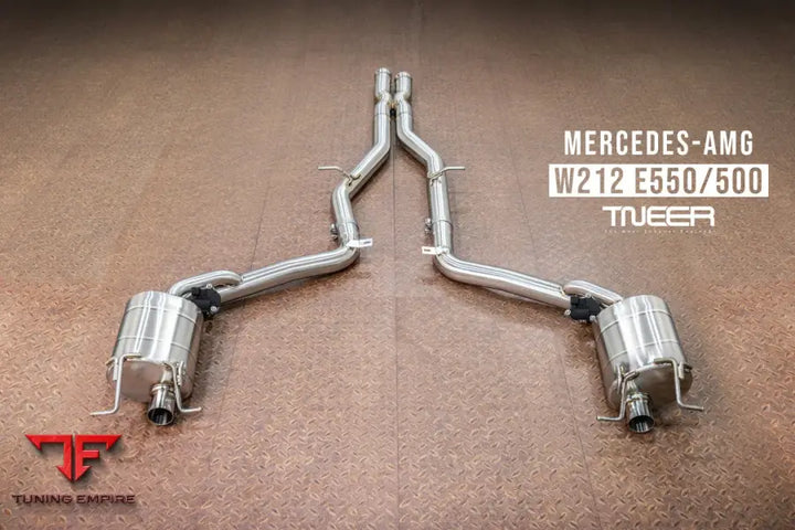 TNEER MERCEDES BENZ W212 E500 / E550 EXHAUST SYSTEM