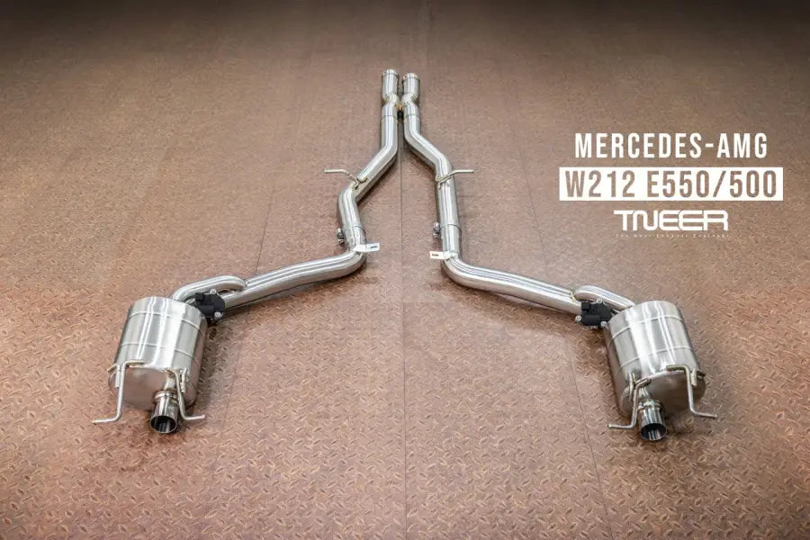 TNEER MERCEDES BENZ W212 E500 / E550 EXHAUST SYSTEM