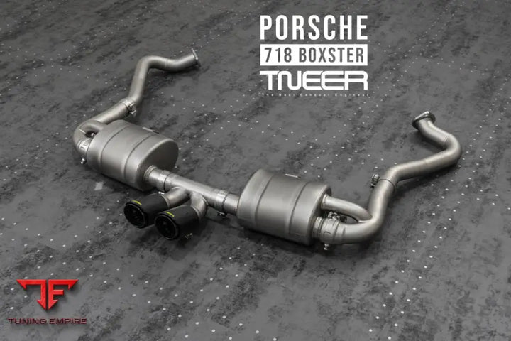 TNEER Porsche 718 Boxster exhaust system