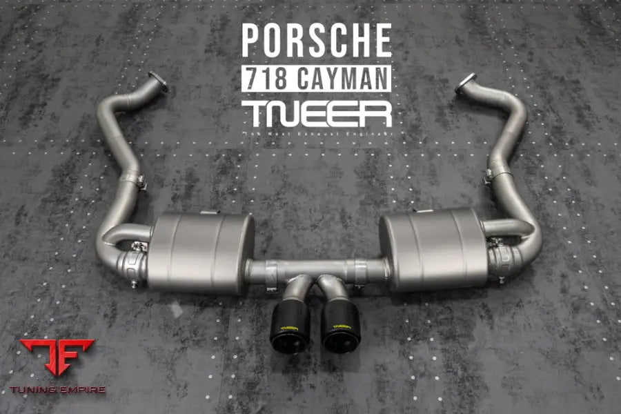TNEER 718 Cayman tailpipes