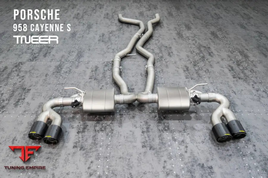 TNEER Cayenne S Hybrid tailpipes