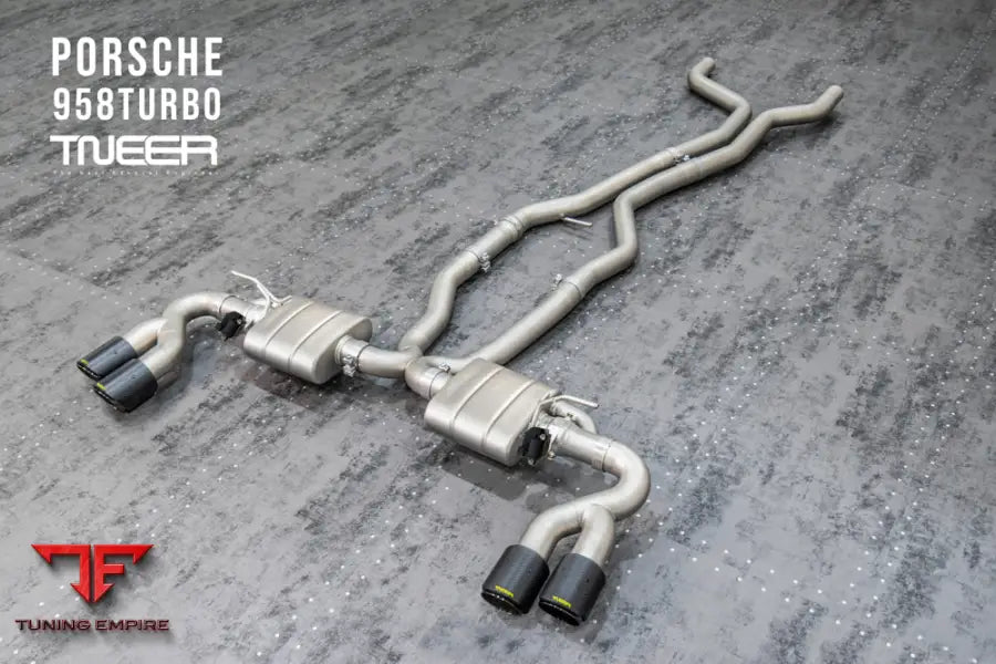 TNEER Porsche 958.1 Cayenne Turbo exhaust system