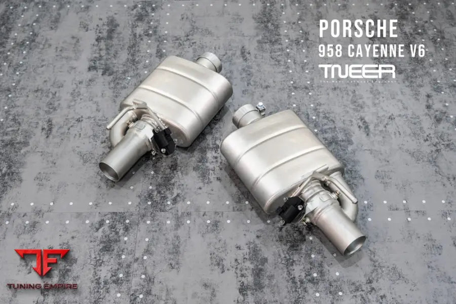 TNEER Porsche 958.1 Cayenne V6 exhaust system