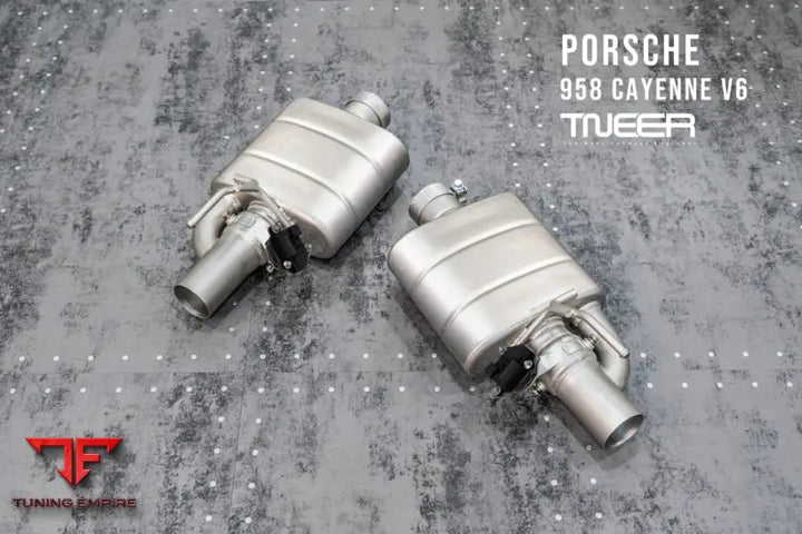 TNEER Porsche 958.1 Cayenne V6 exhaust system