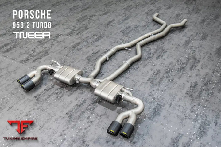 TNEER Porsche 958.2 Cayenne Turbo exhaust system