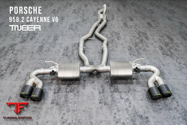 TNEER Porsche 958.2 Cayenne V6 exhaust system