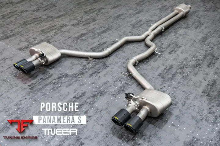 TNEER Porsche 970.1 Panamera S exhaust system