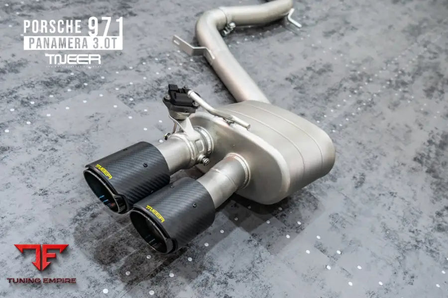 TNEER 971 Panamera tailpipes