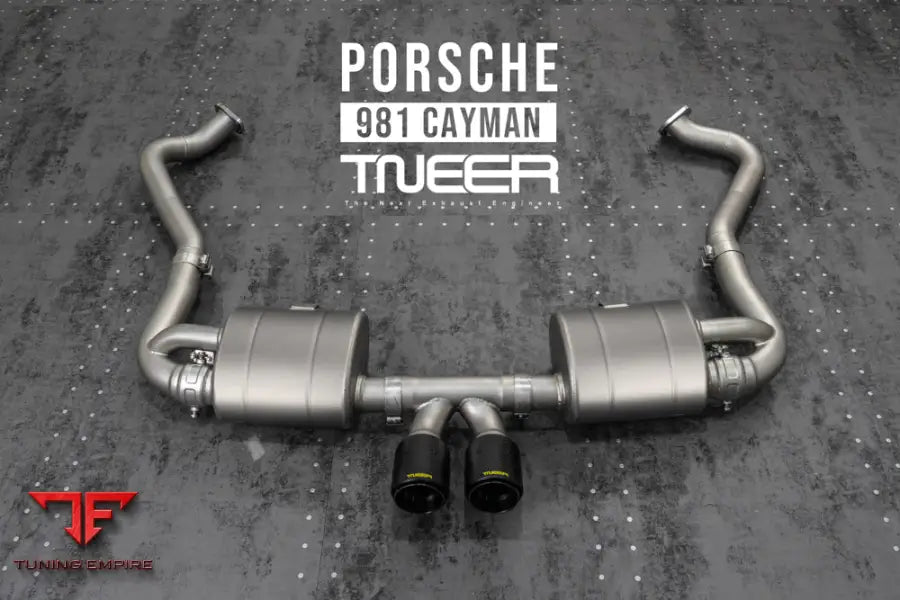 TNEER 981 Cayman tailpipes