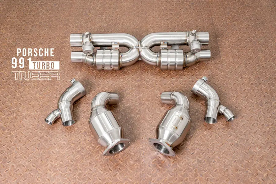 TNEER PORSCHE 991.2 TURBO S EXHAUST SYSTEM