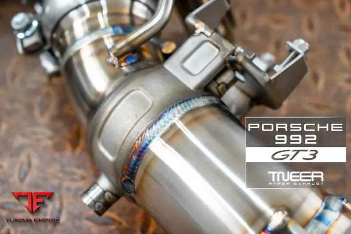 TNEER PORSCHE 992 GT3 CATBACK EXHAUST SYSTEM