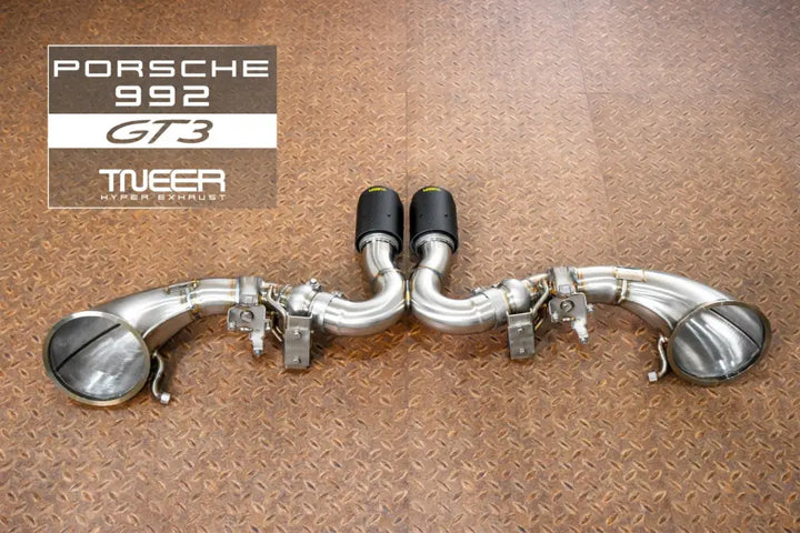TNEER PORSCHE 992 GT3 CATBACK EXHAUST SYSTEM