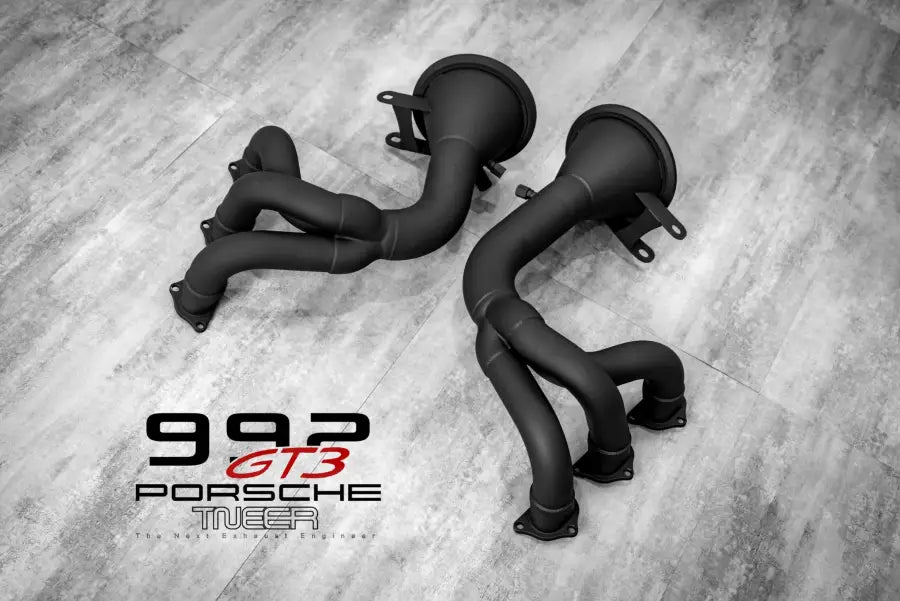 TNEER PORSCHE 992 GT3 CATLESS HEADER EXHAUST SYSTEM