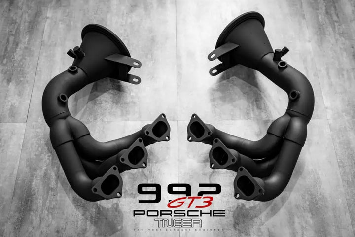 TNEER PORSCHE 992 GT3 CATLESS HEADER EXHAUST SYSTEM