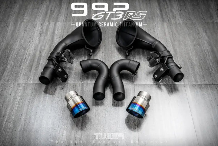 TNEER PORSCHE 992 GT3 QUANTUM CERAMIC TIITANIUM EXHAUST SYSTEM