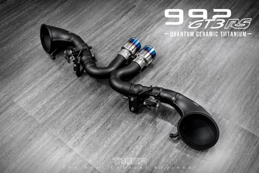 TNEER PORSCHE 992 GT3 QUANTUM CERAMIC TIITANIUM EXHAUST SYSTEM