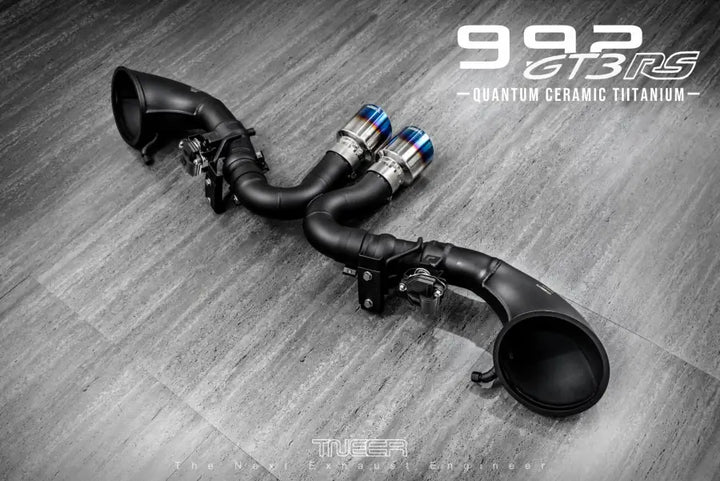 TNEER PORSCHE 992 GT3 QUANTUM CERAMIC TIITANIUM EXHAUST SYSTEM