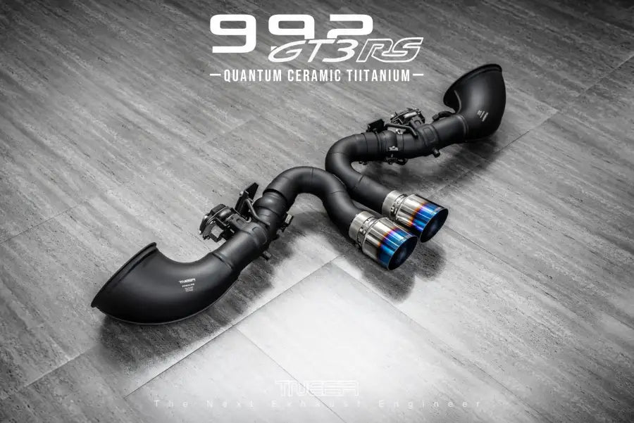 TNEER PORSCHE 992 GT3 QUANTUM CERAMIC TIITANIUM EXHAUST SYSTEM