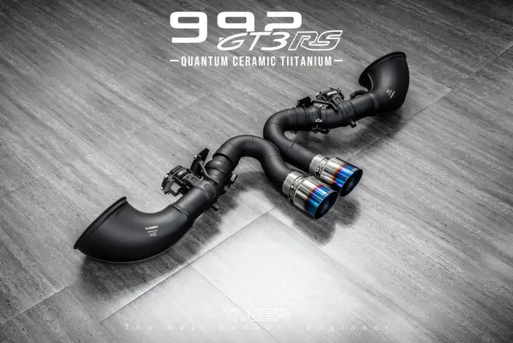 TNEER PORSCHE 992 GT3 QUANTUM CERAMIC TIITANIUM EXHAUST SYSTEM