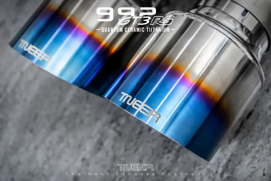 TNEER PORSCHE 992 GT3 QUANTUM CERAMIC TIITANIUM EXHAUST SYSTEM