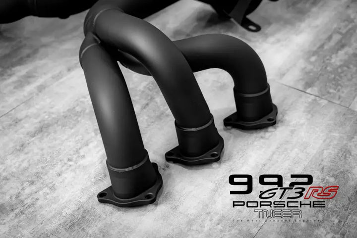 TNEER PORSCHE 992 GT3 RS CATLESS HEADER EXHAUST SYSTEM